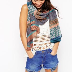 Colour 70s Tile Scarf