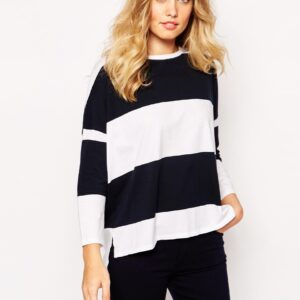 Whistles Striped Oversized